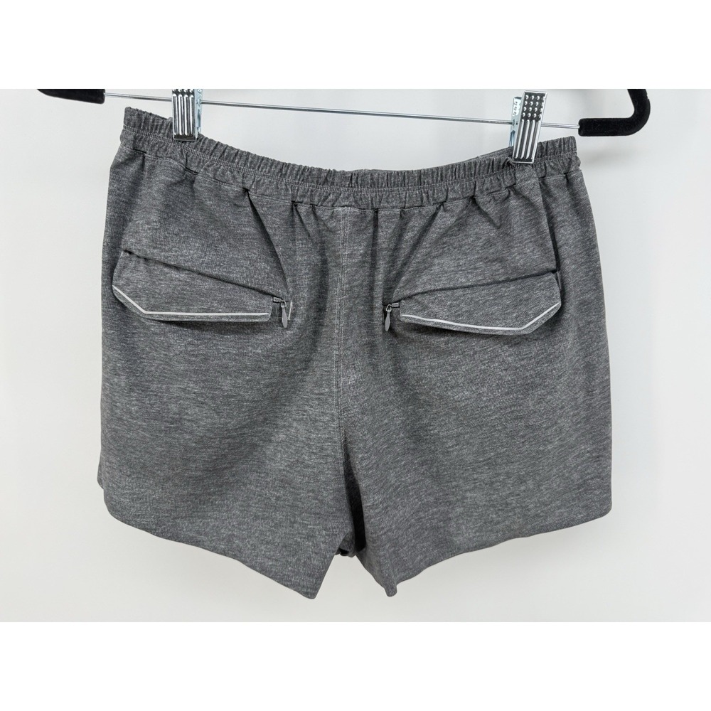 Lululemon Go Endeavor Pleated Shorts Heathered Grey‎ Workout Women's 6 - Picture 5 of 7